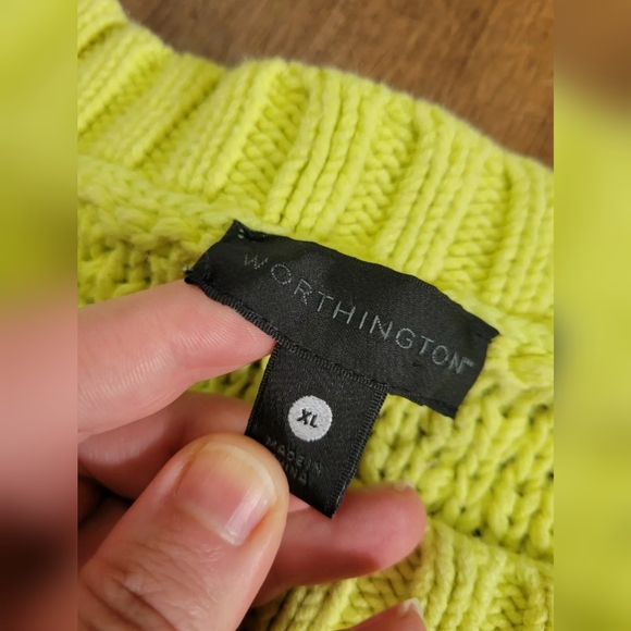 Worthington chunky sweater - Picture 5 of 9